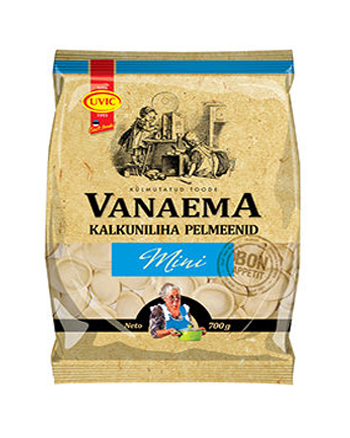 Vanaema kalkuniliha pelmeenid “Mini”