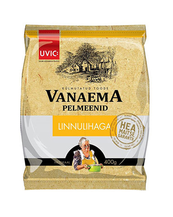 Vanaema pelmeenid linnulihaga