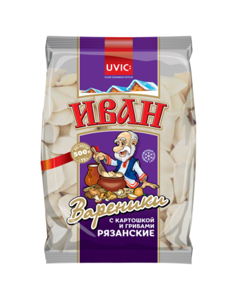 IVAN varenikud kartuli ja seentega “Rjazanskie”